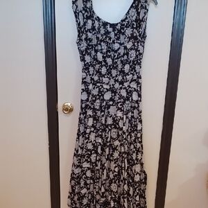 Grace Elements Black and White Maxi Dress